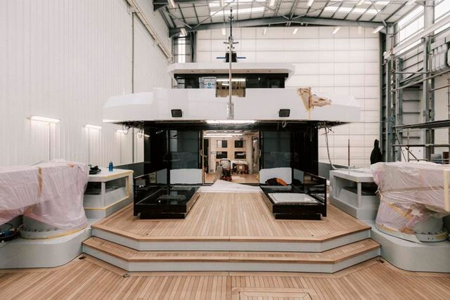 Main deck aft during build